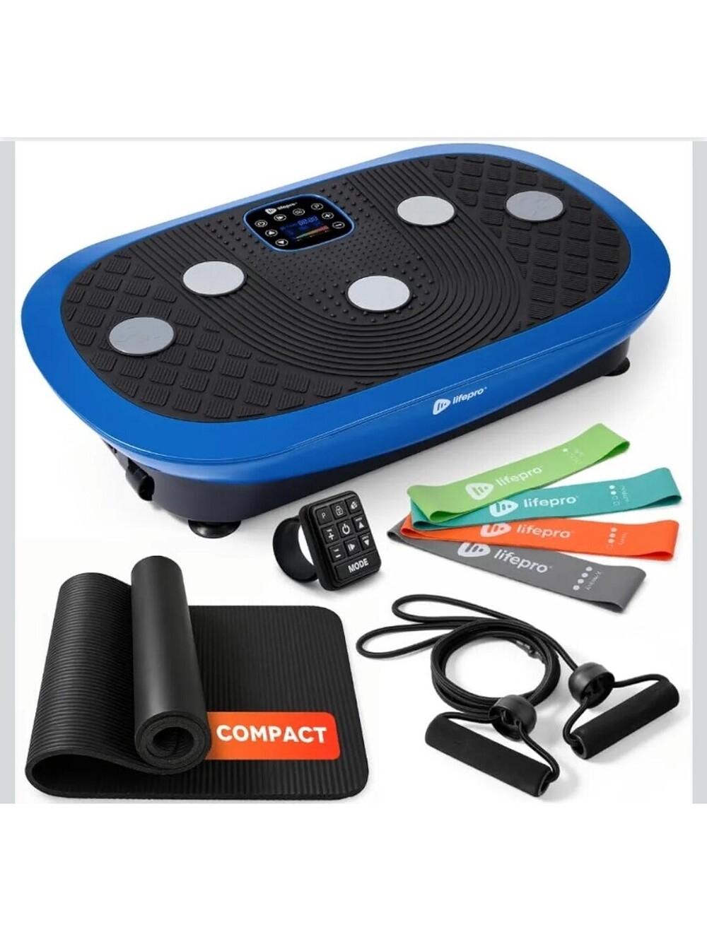Lifepro Vibra Voice & Thermo Vibration Plate 4D Exercise Machine